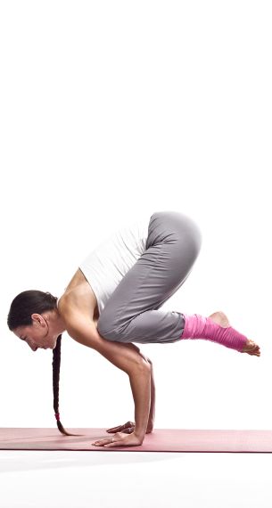 Bakasana = Kranichstellung